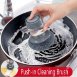 push in cleaning brush