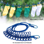 Rope clip clothsline