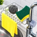 Kitchen faucet rack