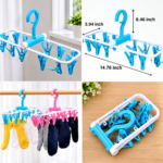 Baby clothes clip hanger