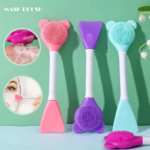 2-in-1 Silicone Face & Mask Brush